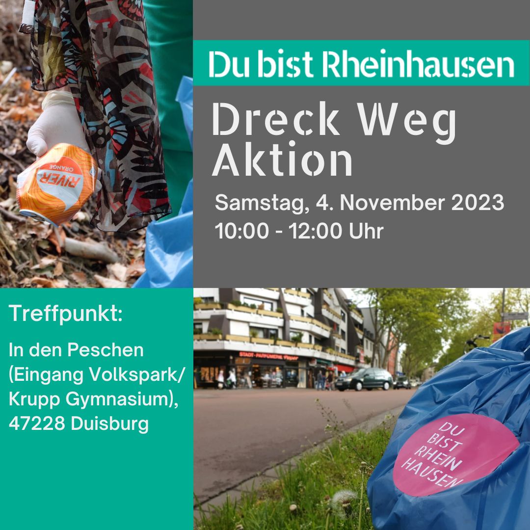 Dreck Weg Aktion am 04. November 2023