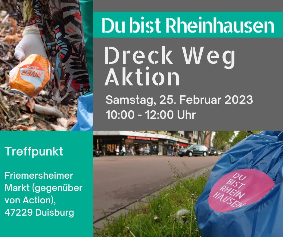 Dreck Weg Aktion am 25. Februar 2023