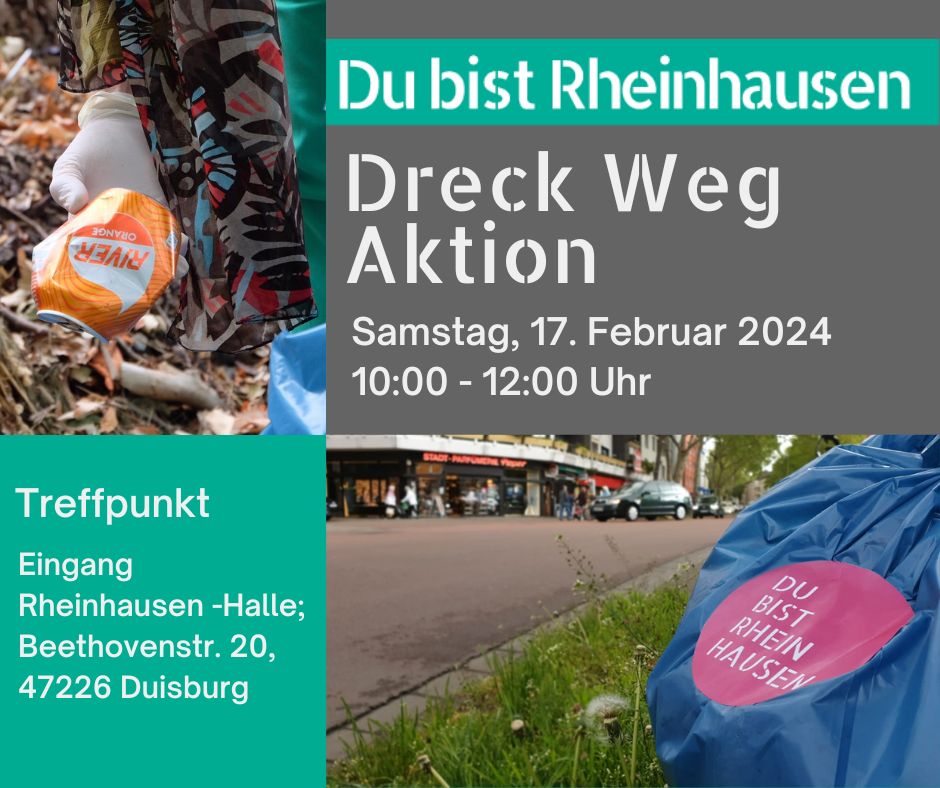Dreck Weg Aktion am 17. Februar 2024