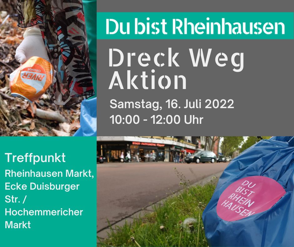 Dreck Weg Aktion am 16. Juli 2022