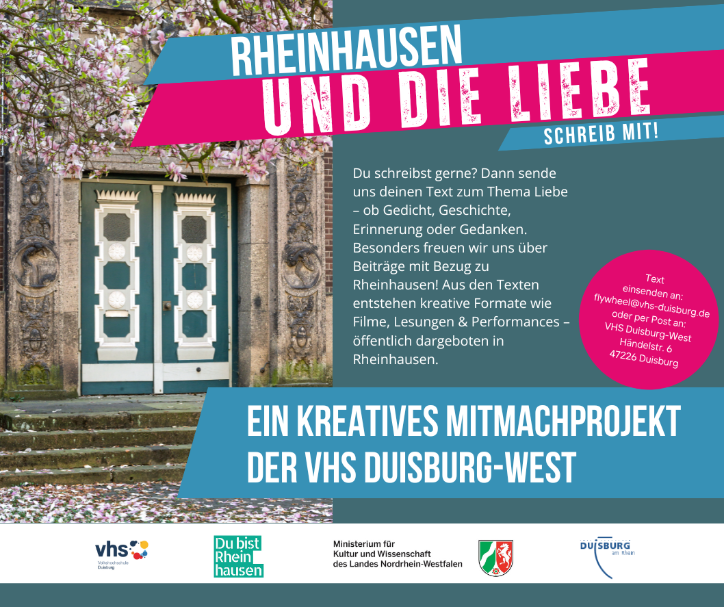 Ein kreatives Mitmachprojekt- Rheinhausen & die Liebe