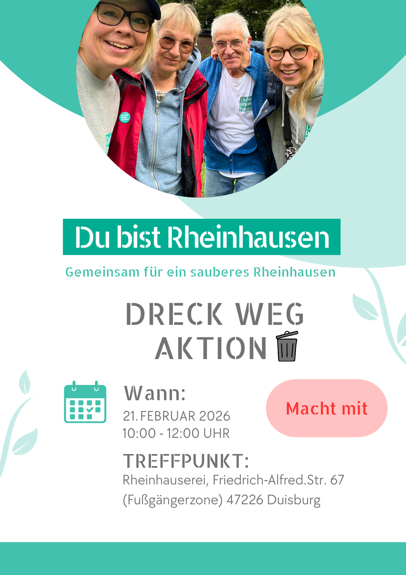 🎭✨ Erst Kamelle – dann Klar Schiff! ✨🧹