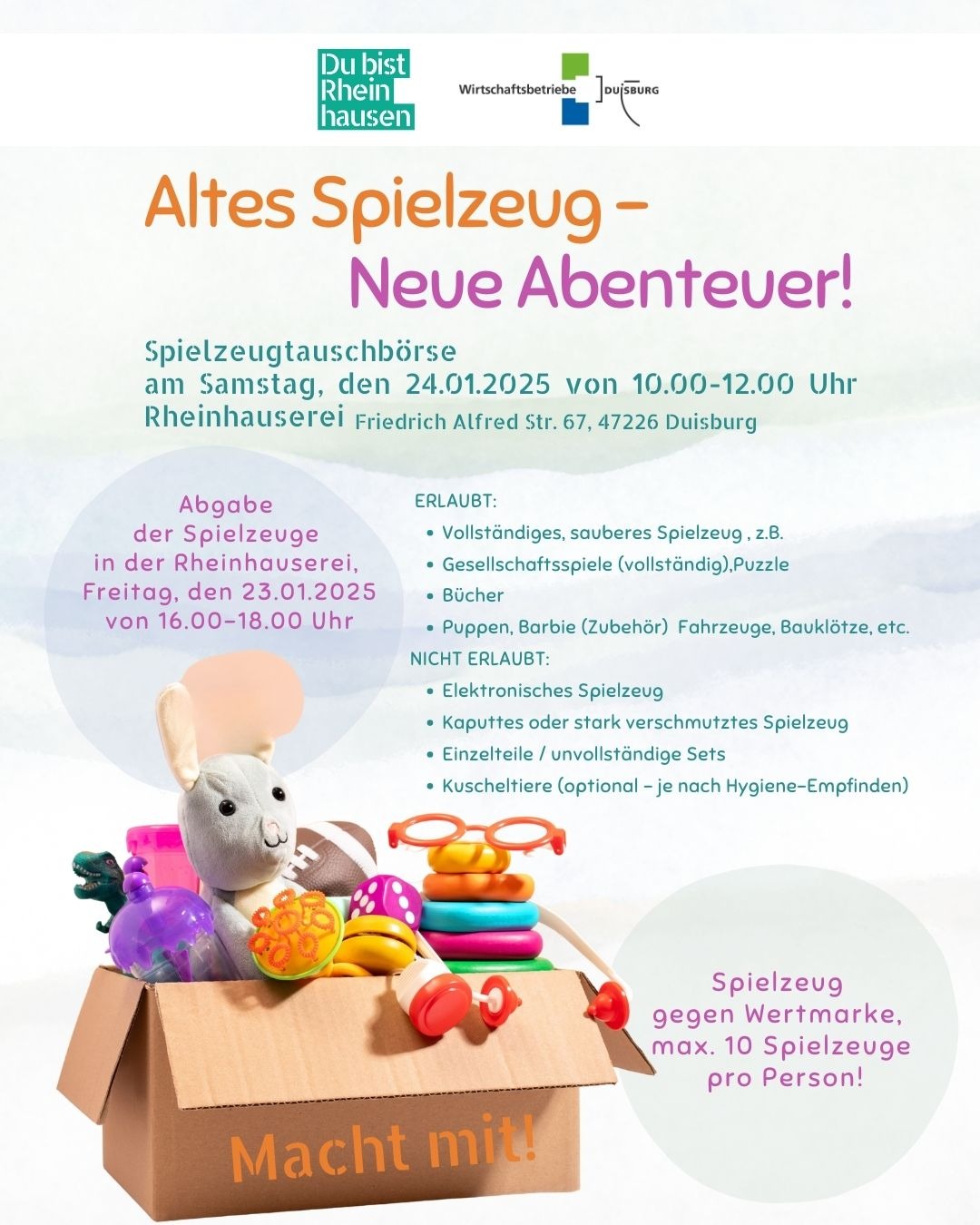 Altes Spielzeug- Neue Abendteuer