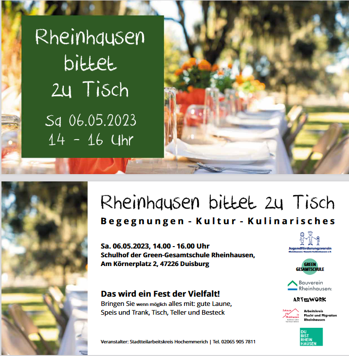„Rheinhausen bittet zu Tisch“