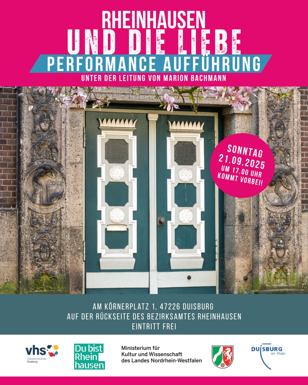 Einladung zur Uraufführung: „Rheinhausen und die Liebe“