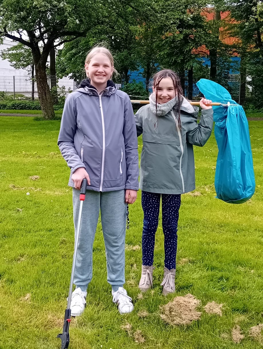 Dreck Weg Aktion im Diegardtpark