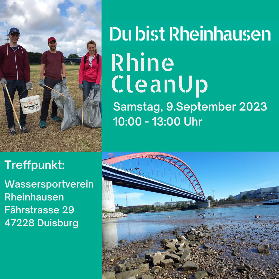 Rhine Clean Up 9.September 2023